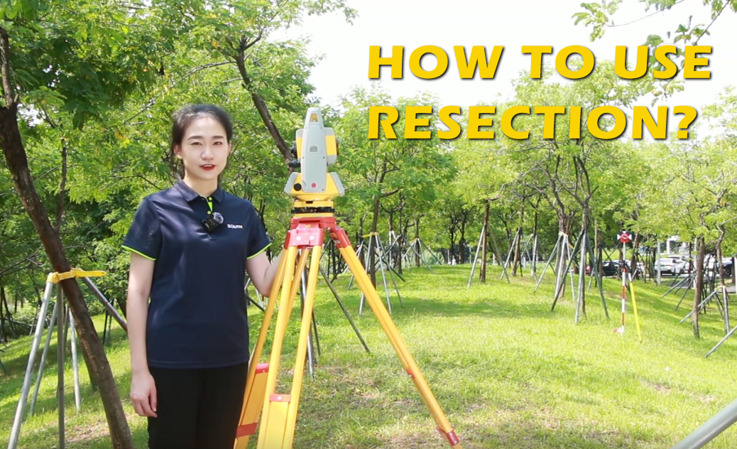 How to Use Resection to Setup the Station with N6 Total Station?