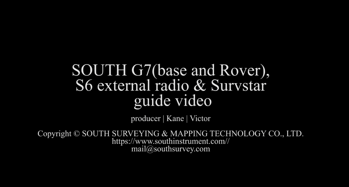 S6 wire connection - G7 SurvStar Base Rover point survey