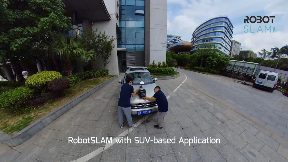 RobotSLAM with SUV-based Application