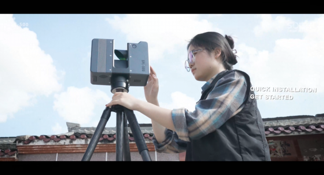 SPL-500 being applied in the Henan Round-dragon House