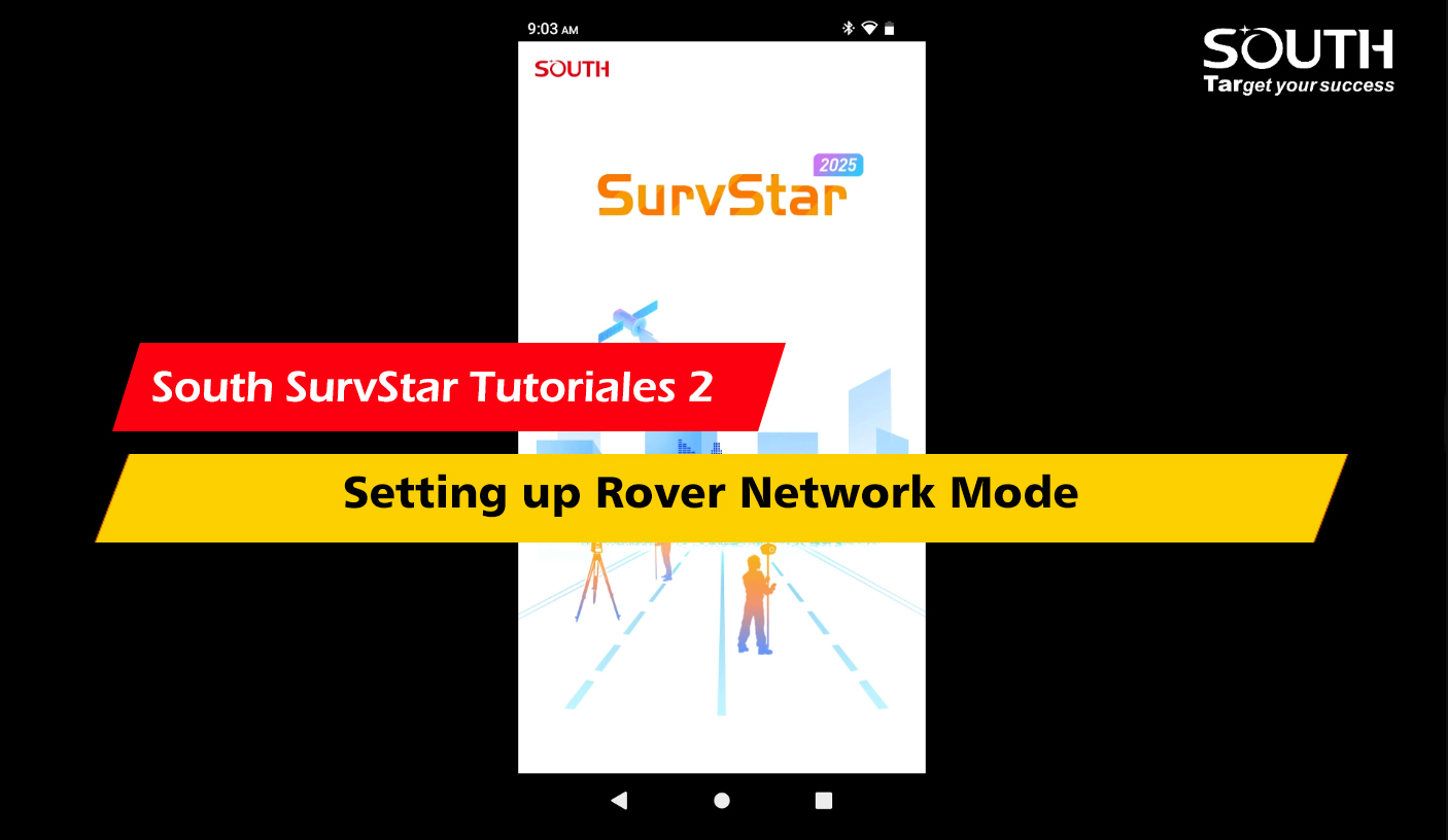 South SurvStar Tutoriales 2 - Setting up Rover Network Mode