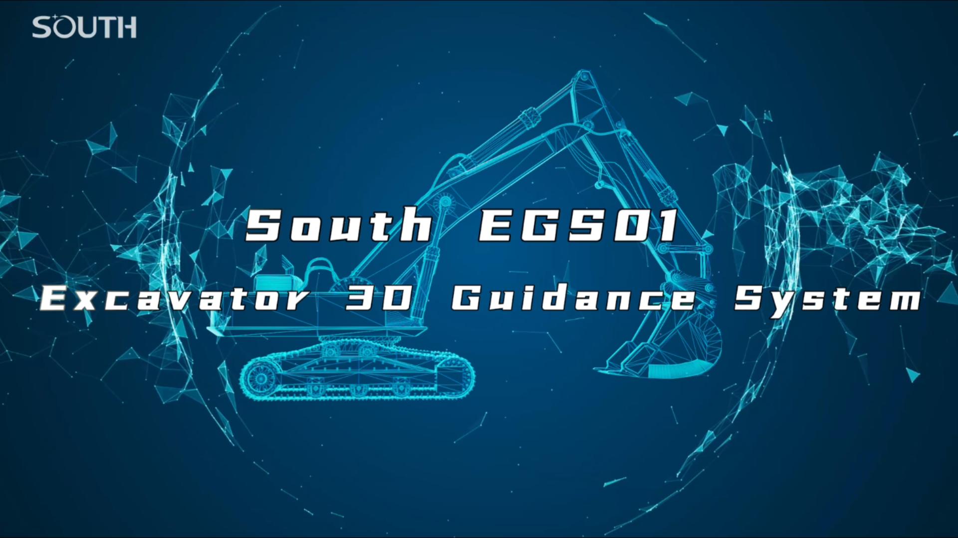 SOUTH Intelligent 3D Excavator Guidance System EGS01